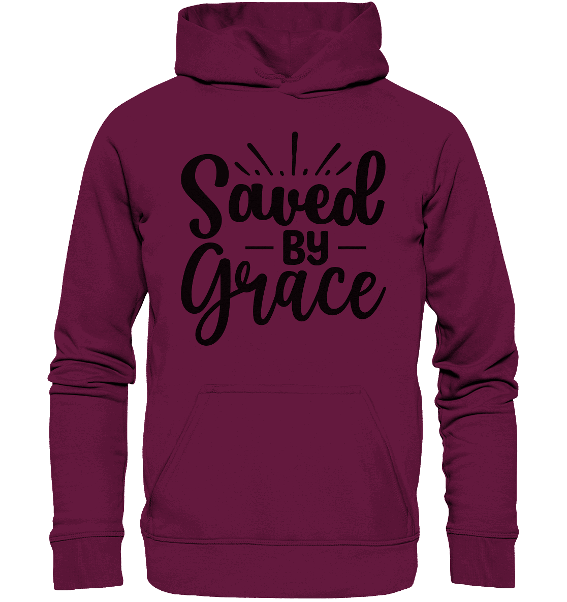 Saved by Grace – Dein Glaube, Dein Statement - Kids Premium Hoodie