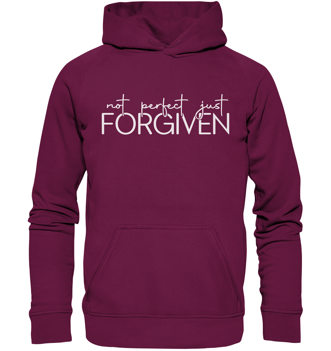 Not Perfect, Just Forgiven - Kids Premium Hoodie