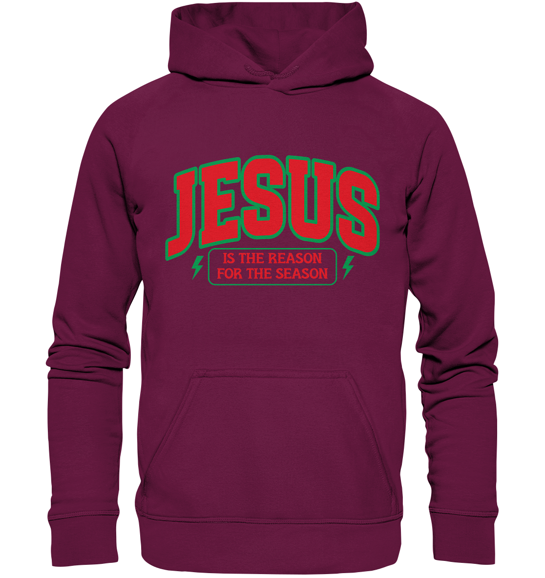 Jesus – Der Grund für die Weihnachtszeit (RG) - Kids Premium Hoodie