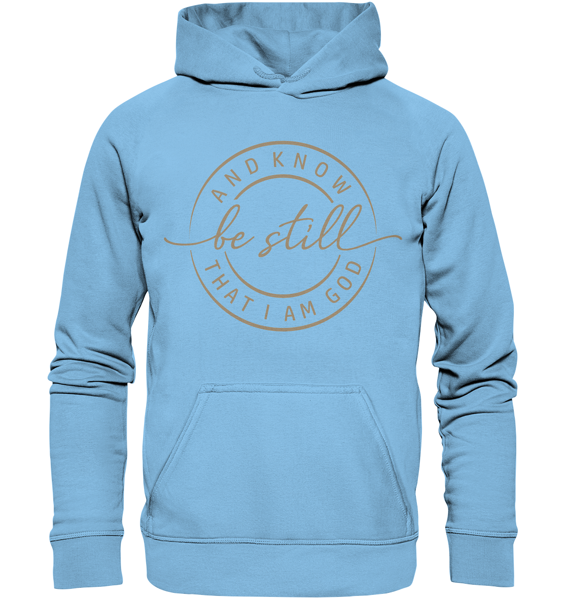 Sei still – und erkenne, dass ich Gott bin - Kids Premium Hoodie