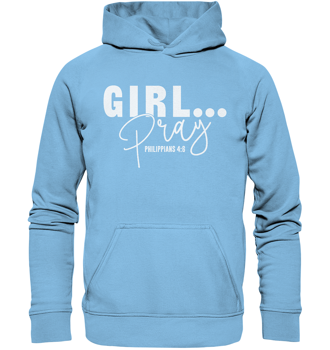 Girl. Pray. - Kids Premium Hoodie