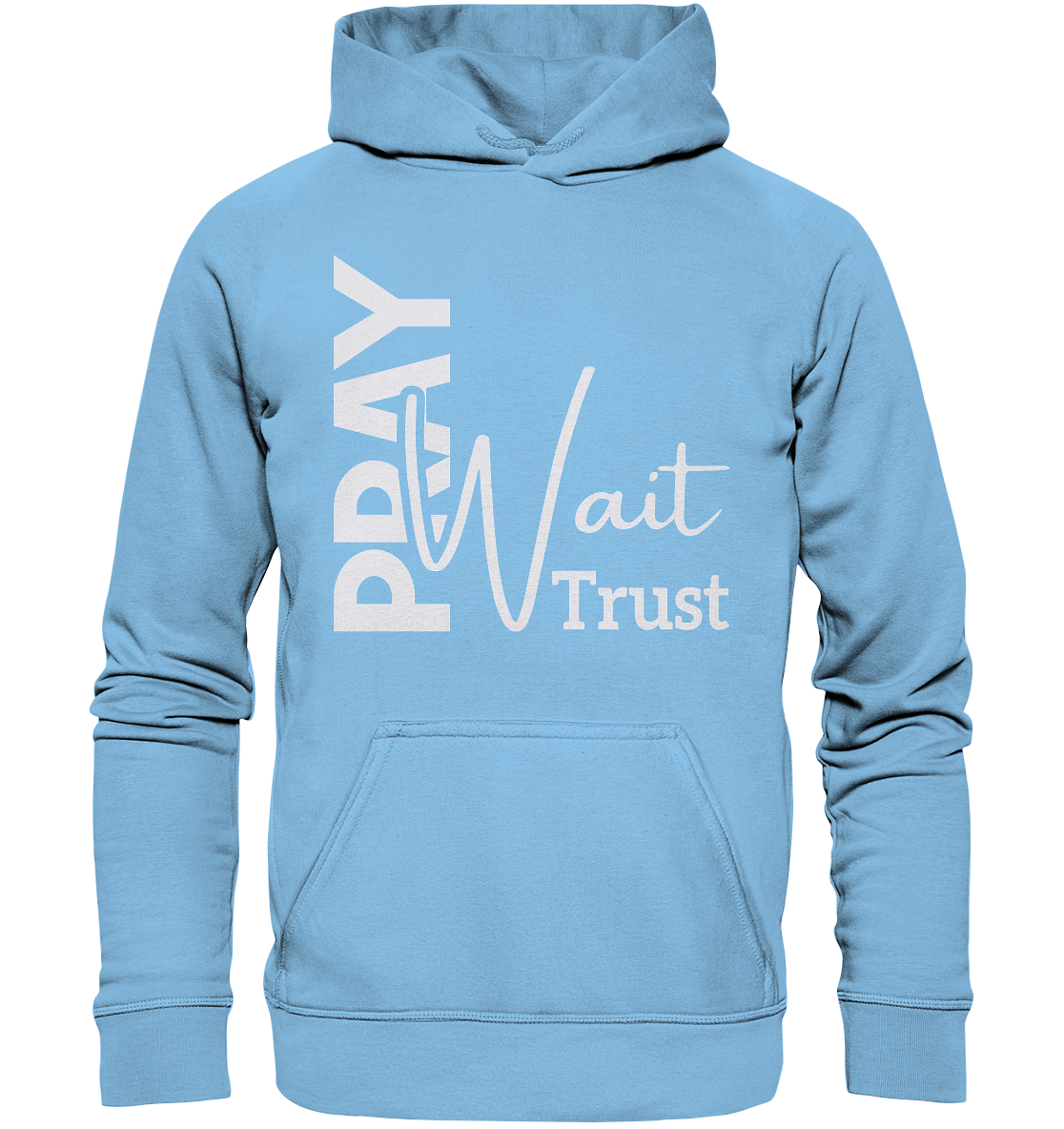 Pray. Wait. Trust. - Kids Premium Hoodie