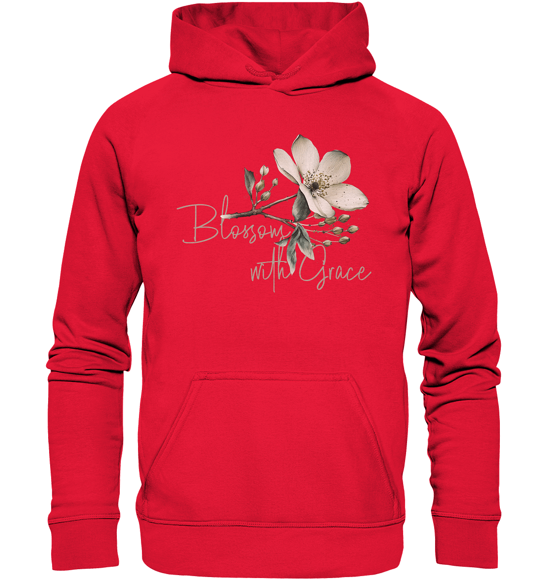 Blossom with Grace - Kids Premium Hoodie