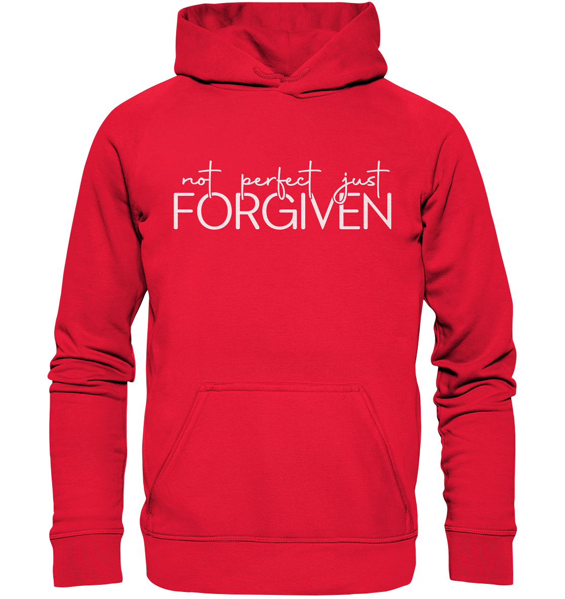 Not Perfect, Just Forgiven - Kids Premium Hoodie