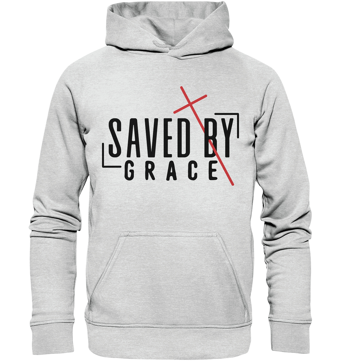 Saved by Grace – Ein kraftvolles Statement des Glaubens - Kids Premium Hoodie