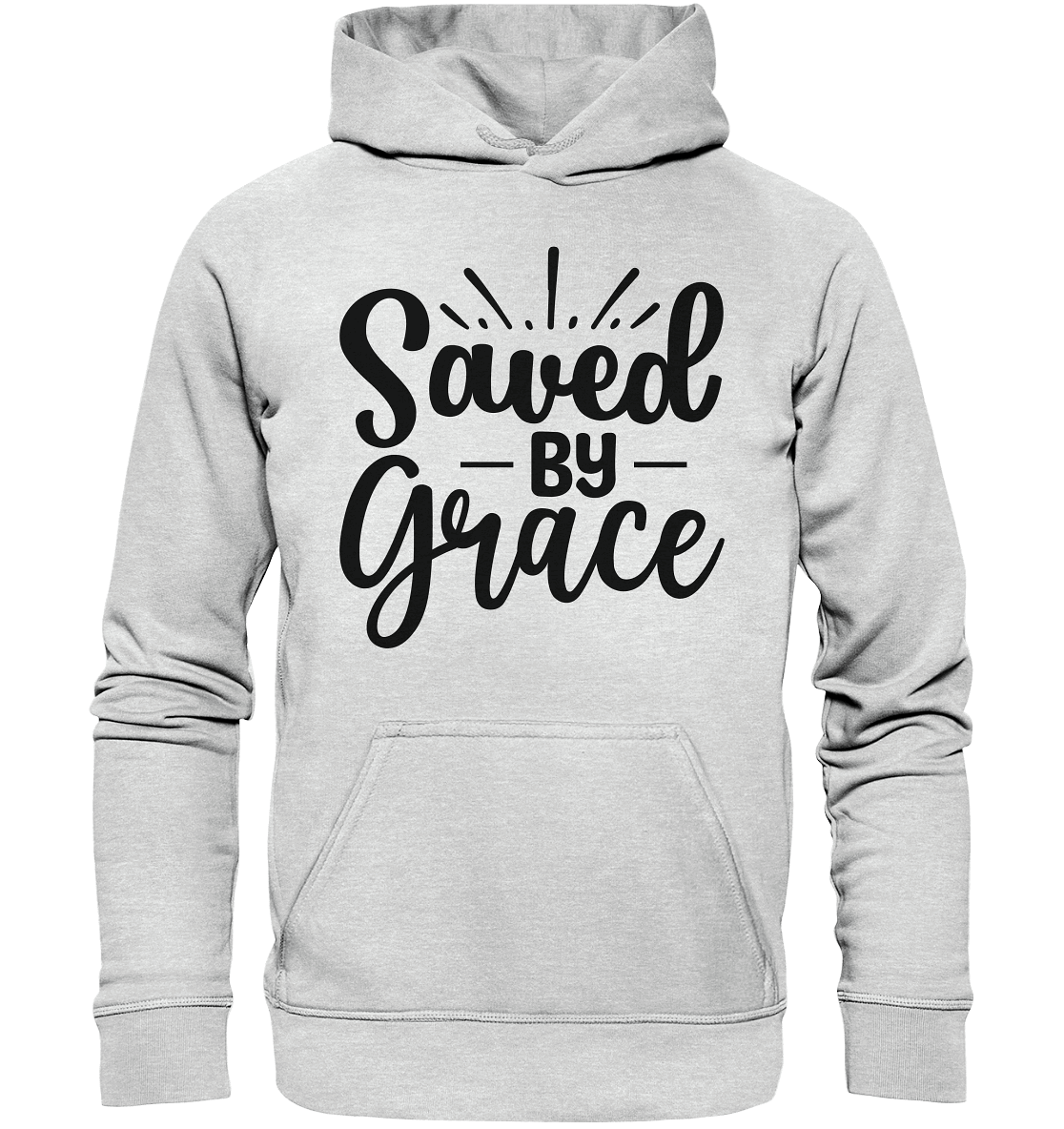 Saved by Grace – Dein Glaube, Dein Statement - Kids Premium Hoodie