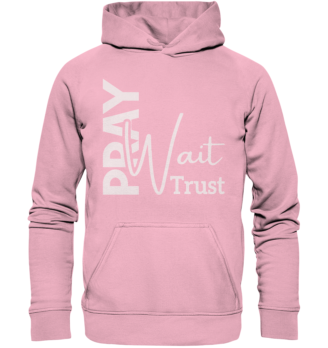 Pray. Wait. Trust. - Kids Premium Hoodie