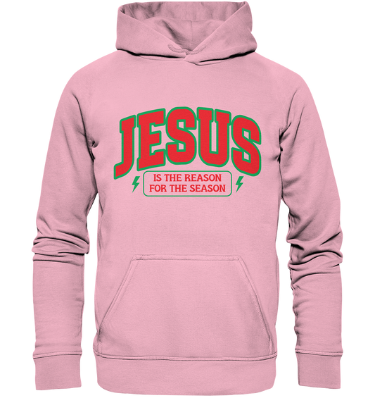 Jesus – The Reason for Christmas (RG) - Kids Premium Hoodie