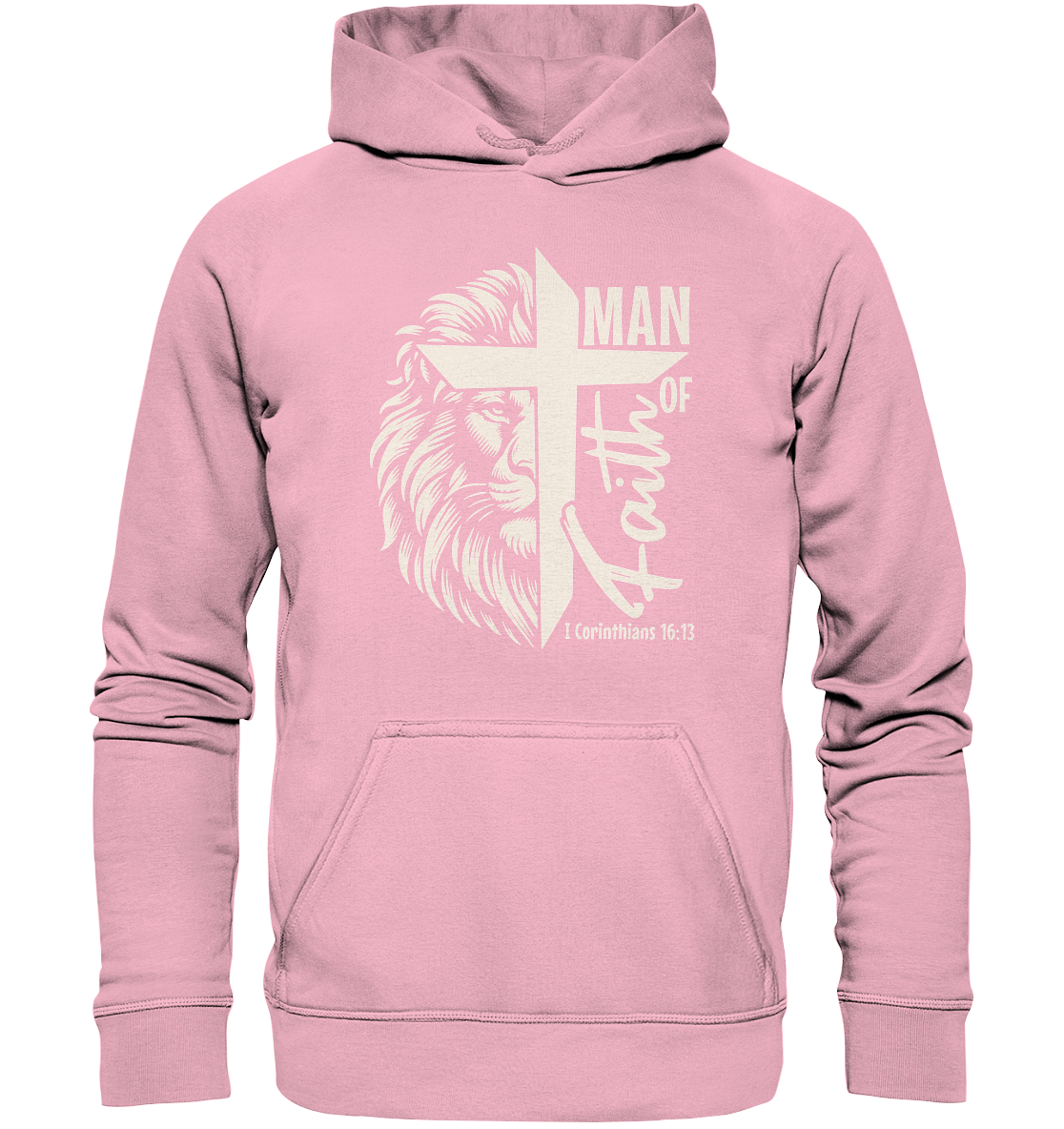 Man of Faith – 1 Corinthians 16:13 - Kids Premium Hoodie