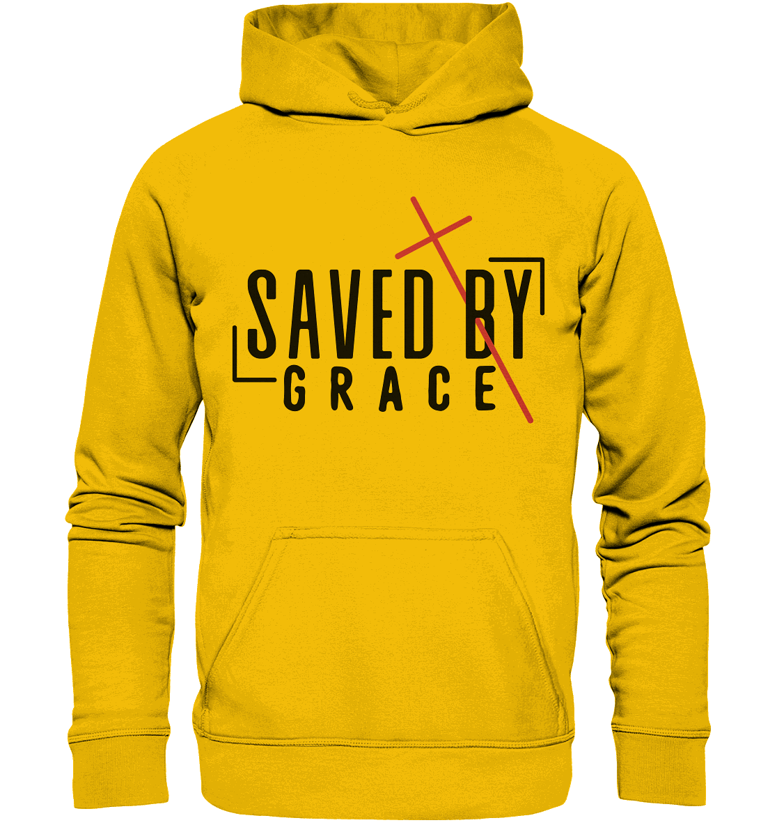 Saved by Grace – Ein kraftvolles Statement des Glaubens - Kids Premium Hoodie