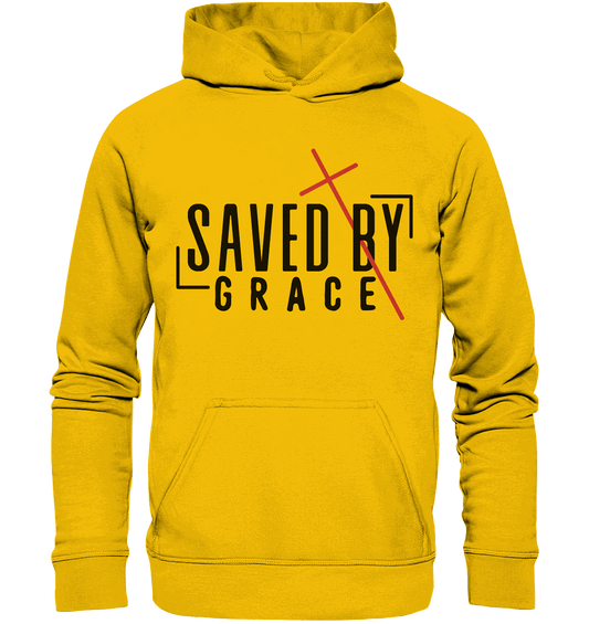 Saved by Grace – Ein kraftvolles Statement des Glaubens - Kids Premium Hoodie