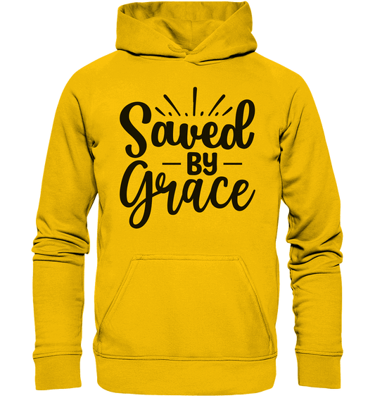 Saved by Grace – Dein Glaube, Dein Statement - Kids Premium Hoodie