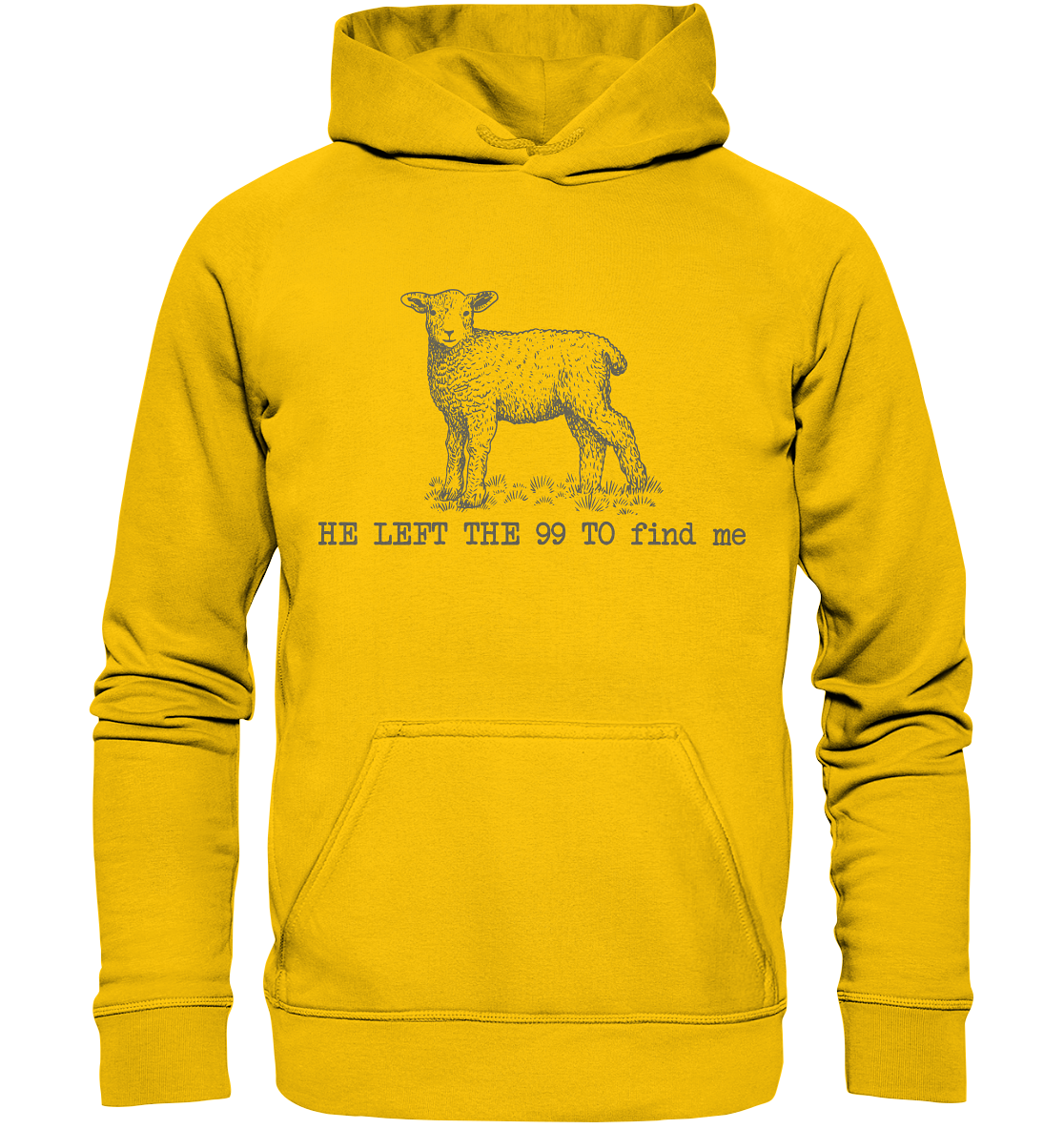 He Left the 99 to Find Me - Kids Premium Hoodie