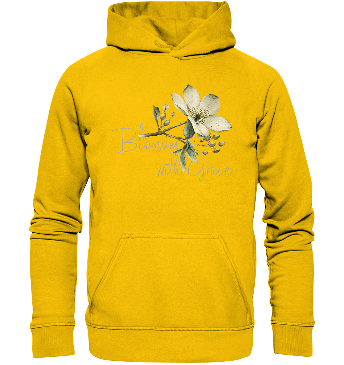 Blossom with Grace - Kids Premium Hoodie