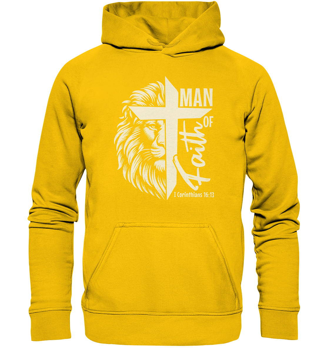 Man of Faith – 1 Corinthians 16:13 - Kids Premium Hoodie