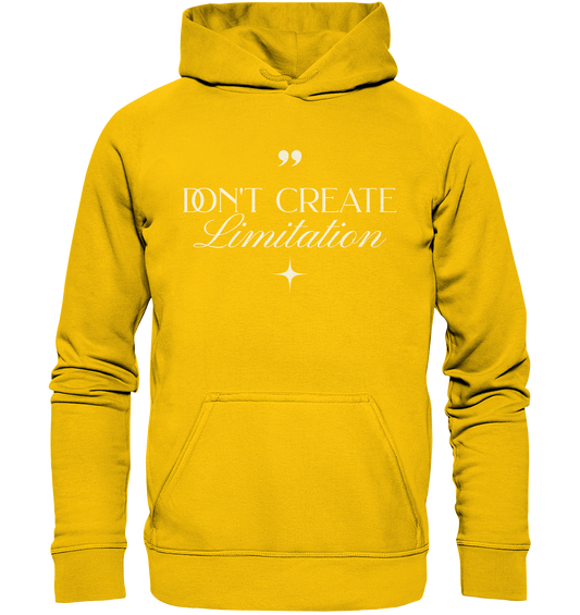 Don't Create Limitations - Kids Premium Hoodie