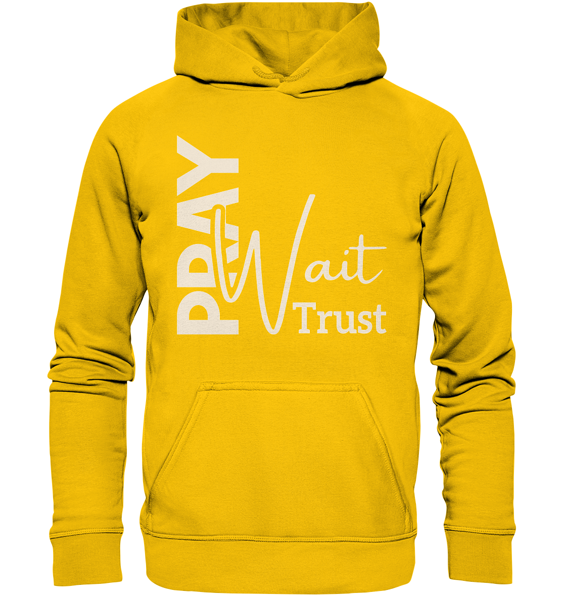 Pray. Wait. Trust. - Kids Premium Hoodie