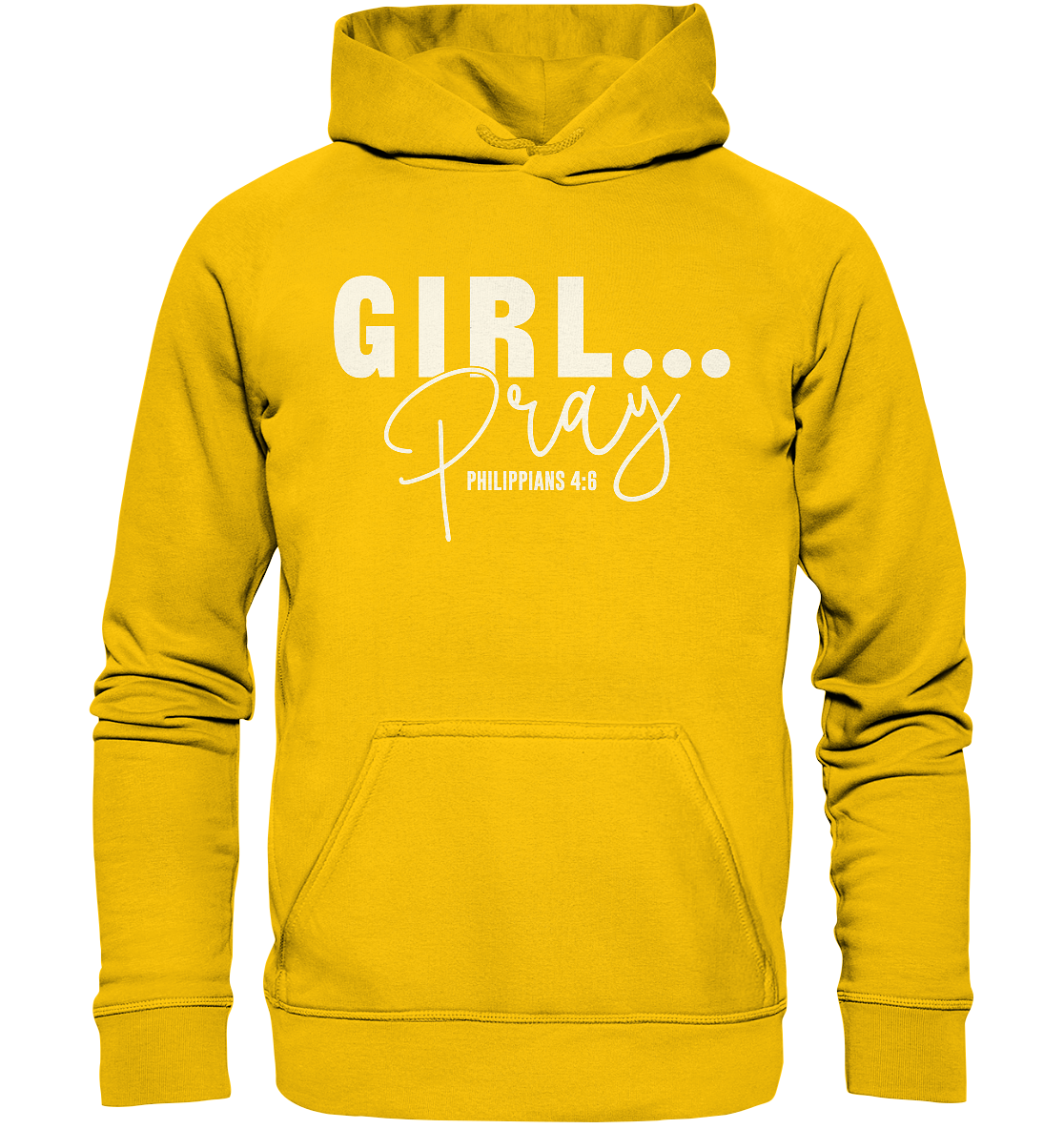 Girl. Pray. - Kids Premium Hoodie