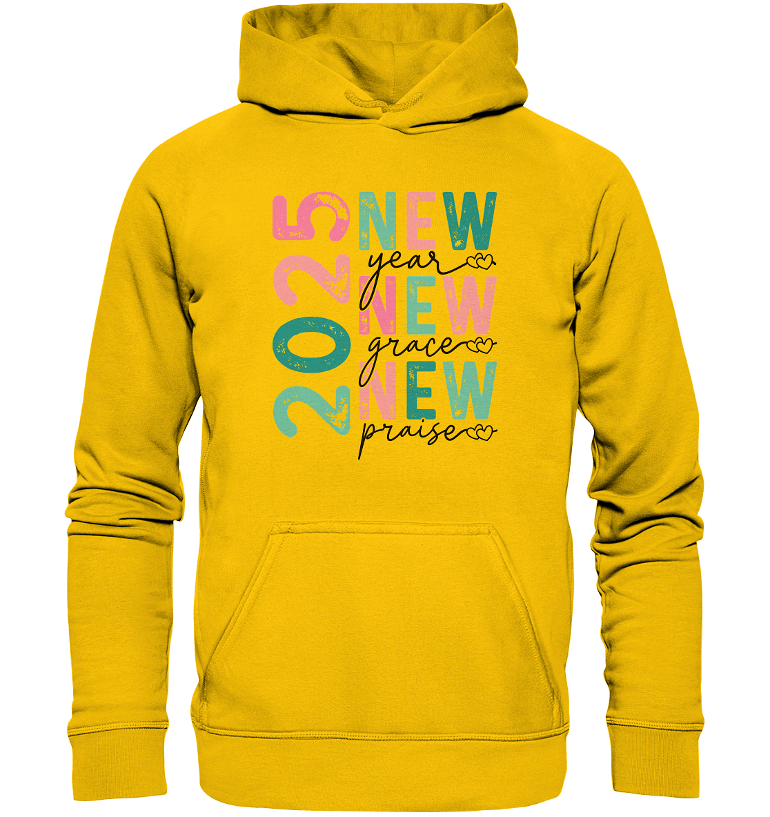 2025 - New Year, New Grace, New Praise - Kids Premium Hoodie