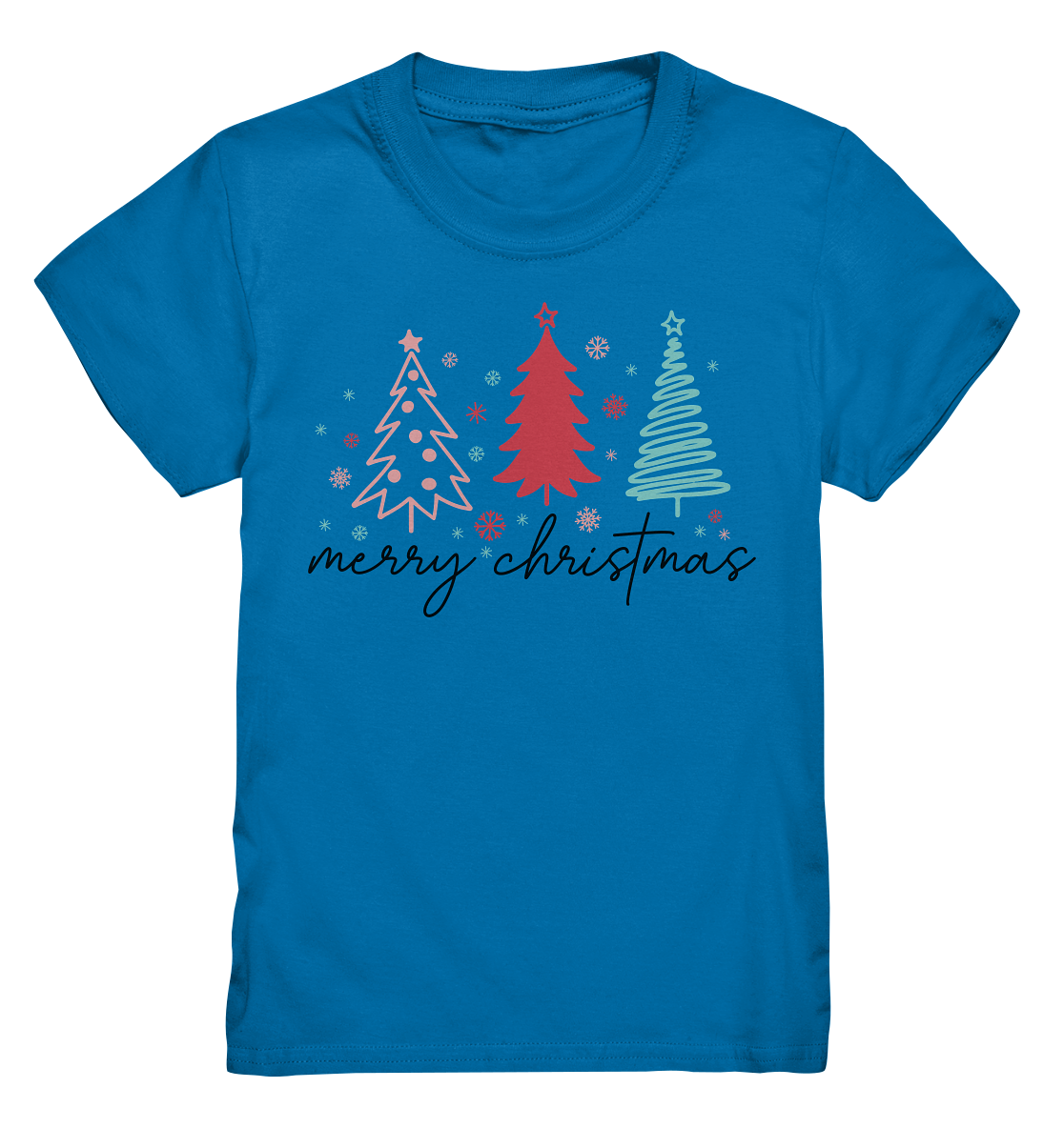 Elegant Christmas Greetings - Kids Premium Shirt