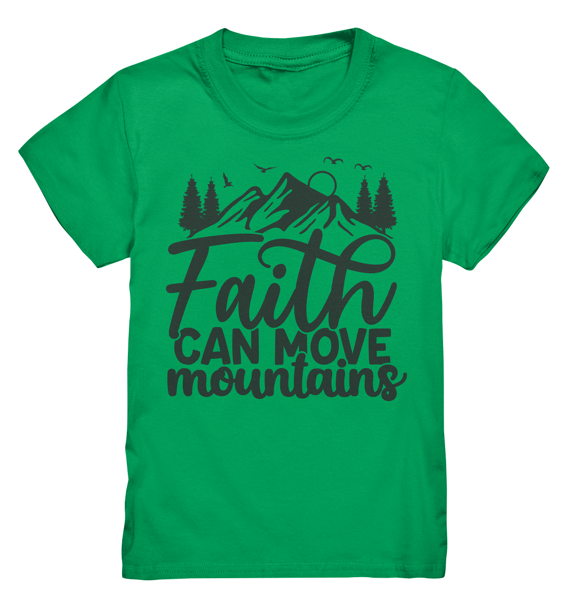 Faith Moves Mountains - Kids Premium Shirt