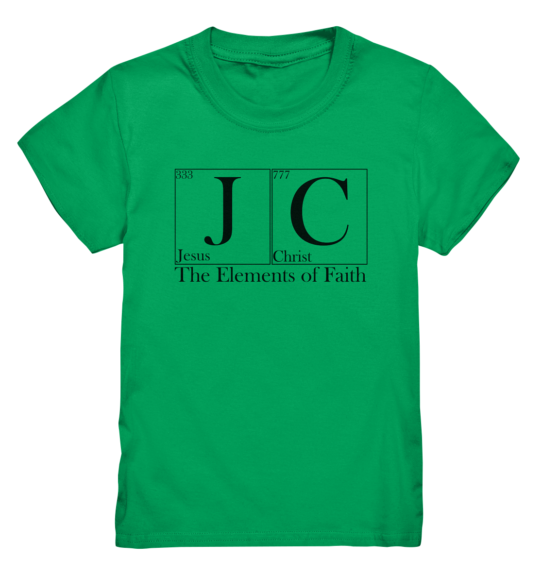 JC – The Elements of Faith - Kids Premium Shirt