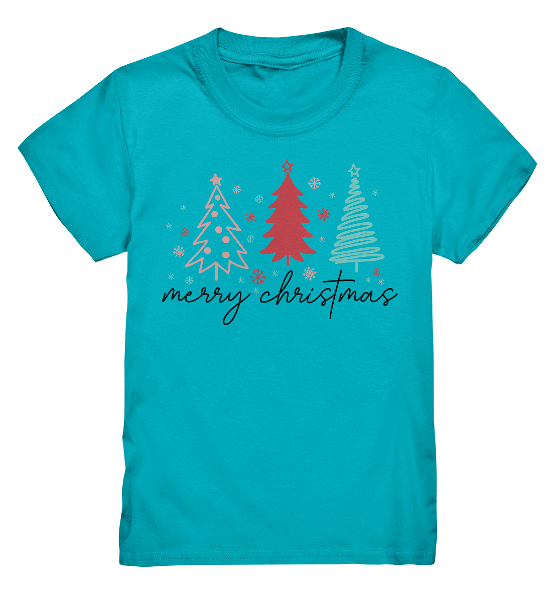 Elegant Christmas Greetings - Kids Premium Shirt