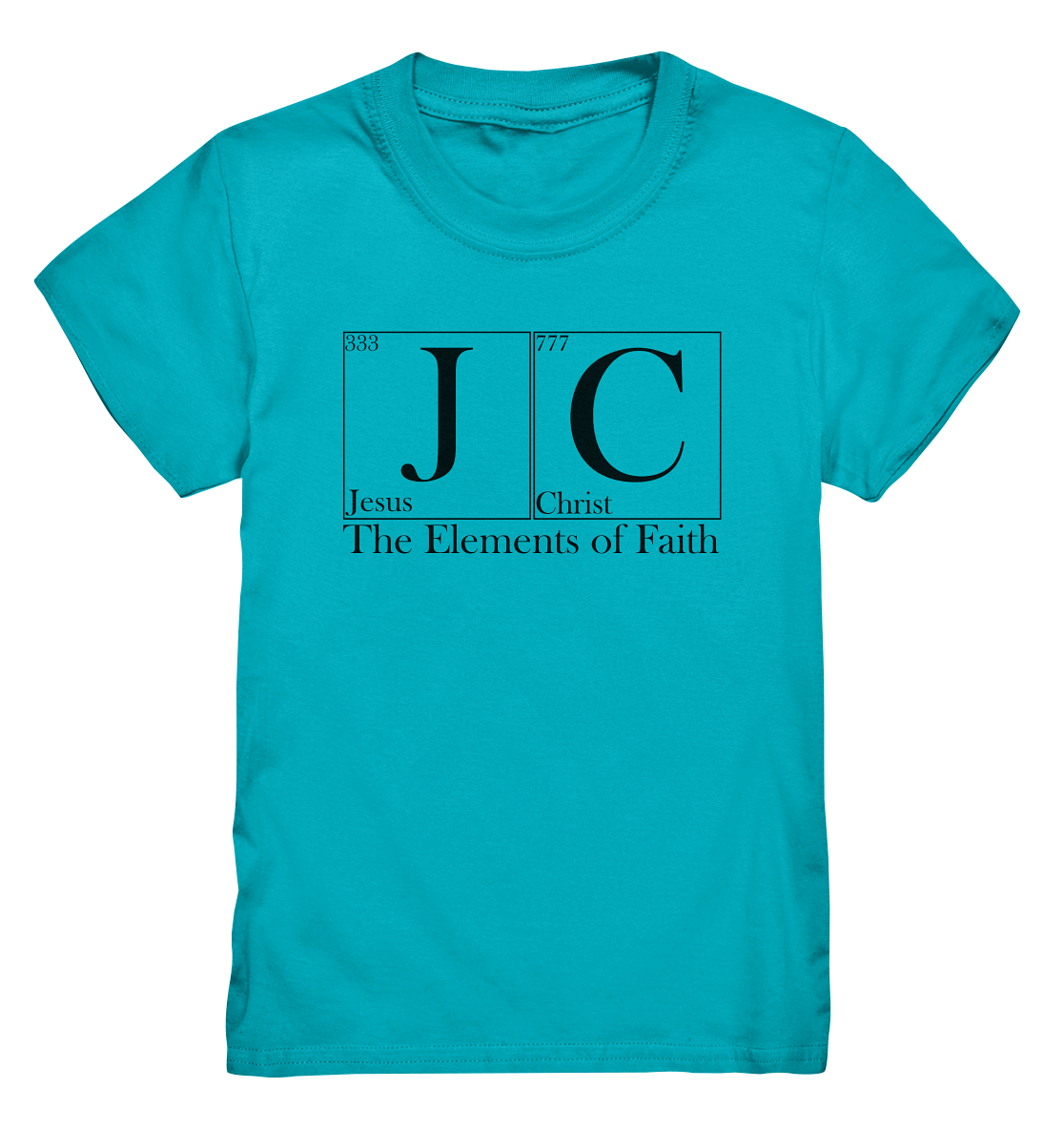 JC – The Elements of Faith - Kids Premium Shirt