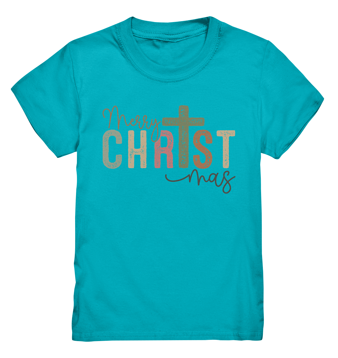 Merry CHRISTmas – Christ im Mittelpunkt - Kids Premium Shirt