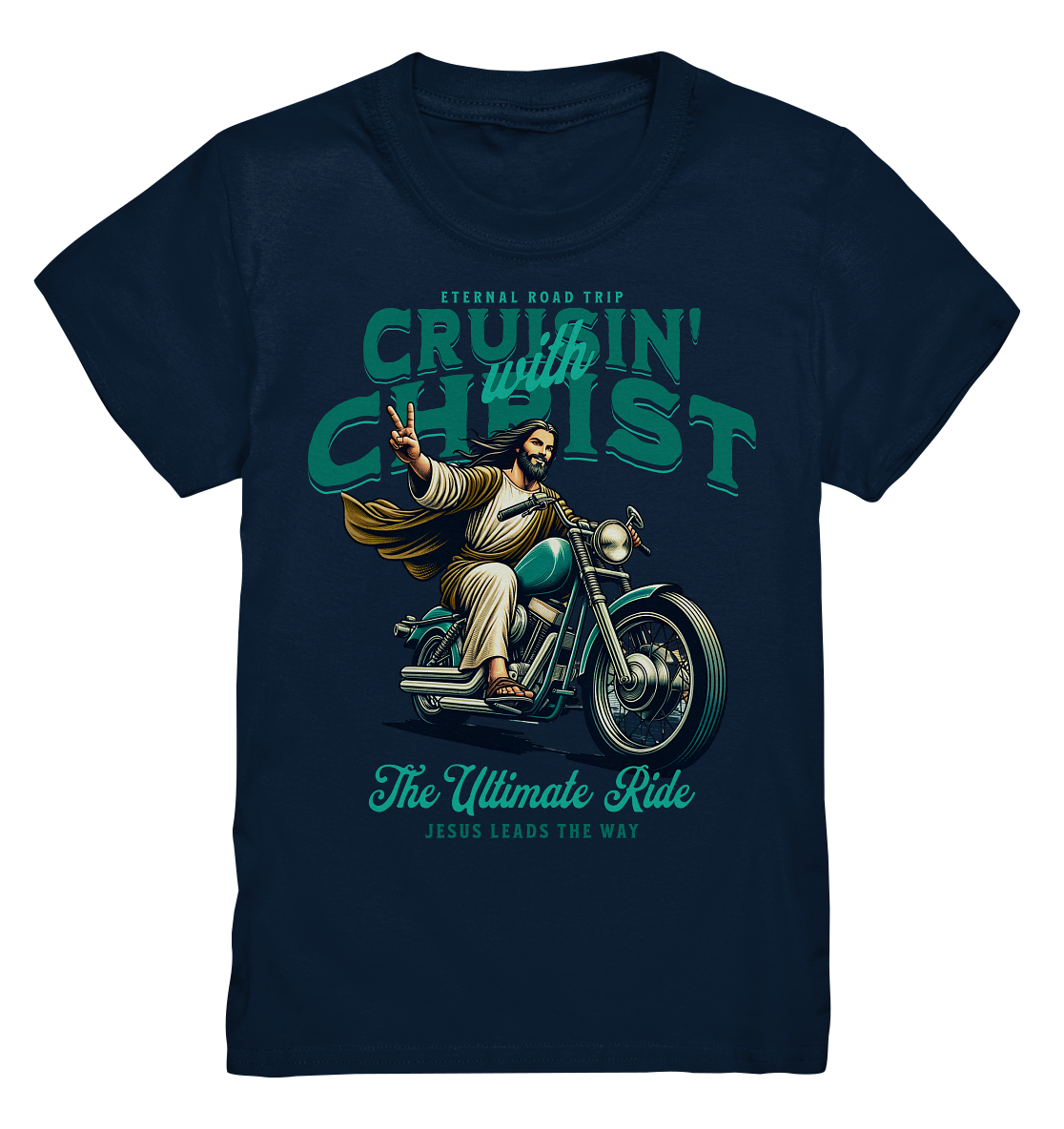 Eternal Road Trip – Cruisin' with Christ - Kids Premium Shirt