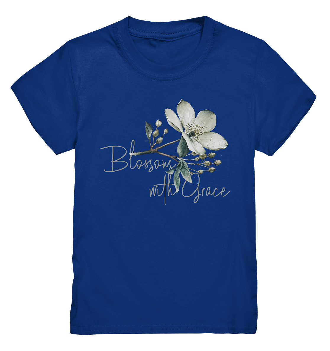 Blossom with Grace - Kids Premium Shirt