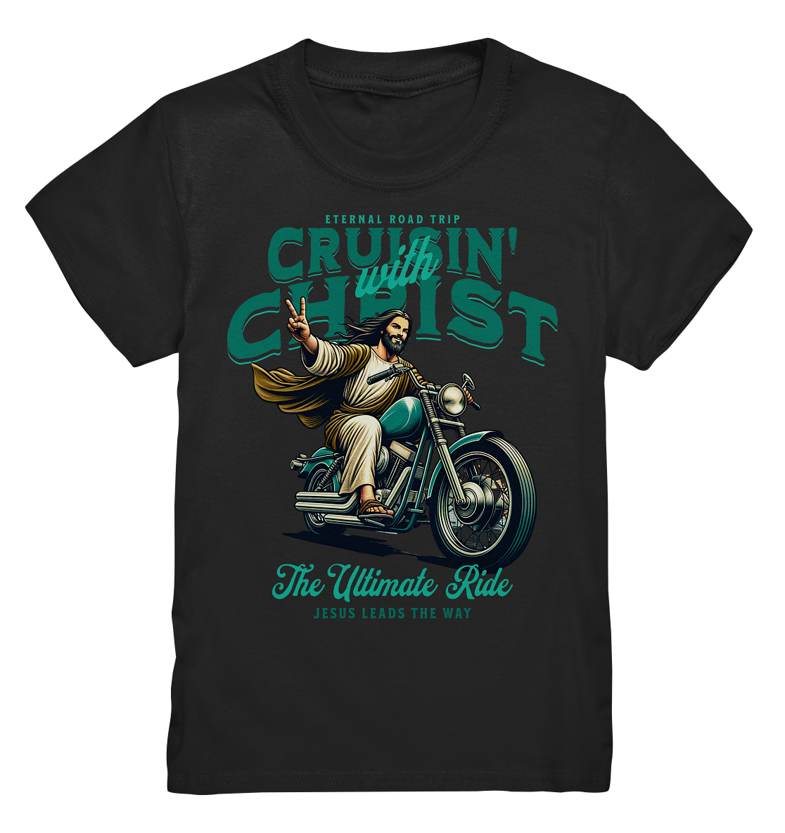 Eternal Road Trip – Cruisin' with Christ - Kids Premium Shirt