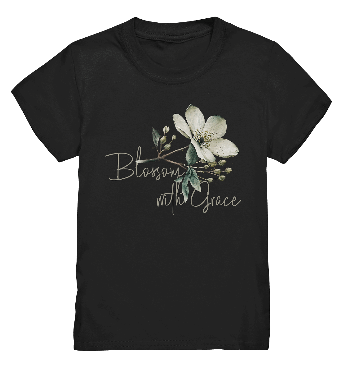 Blossom with Grace - Kids Premium Shirt