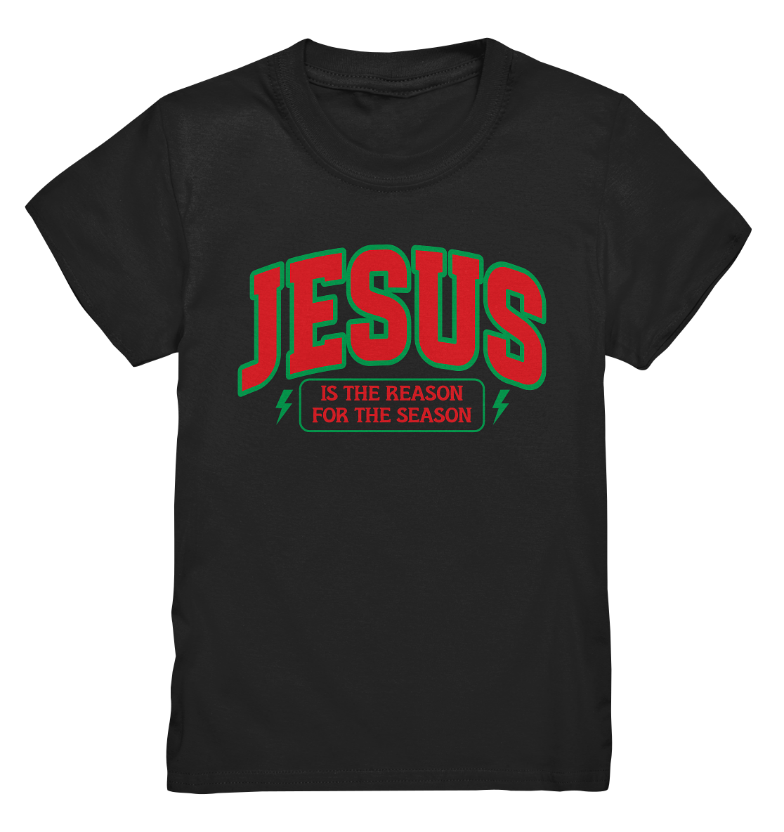 Jesus – Der Grund für die Weihnachtszeit (RG) - Kids Premium Shirt