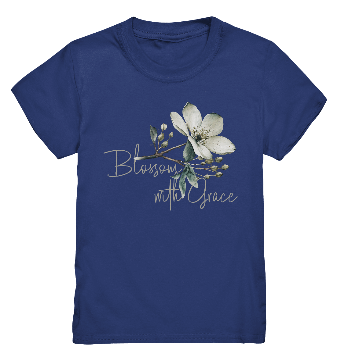 Blossom with Grace - Kids Premium Shirt