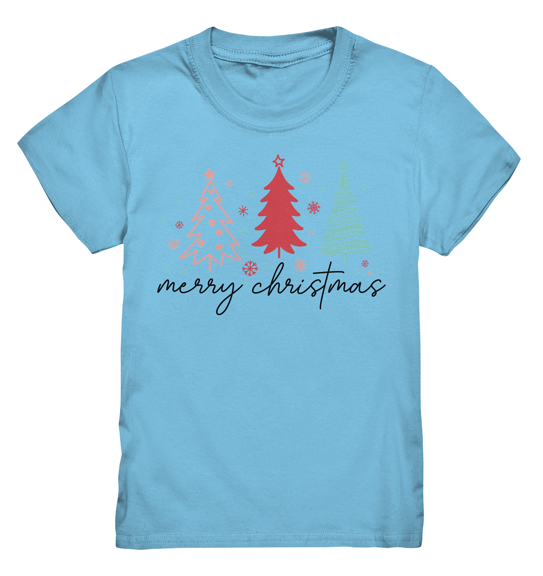 Elegant Christmas Greetings - Kids Premium Shirt