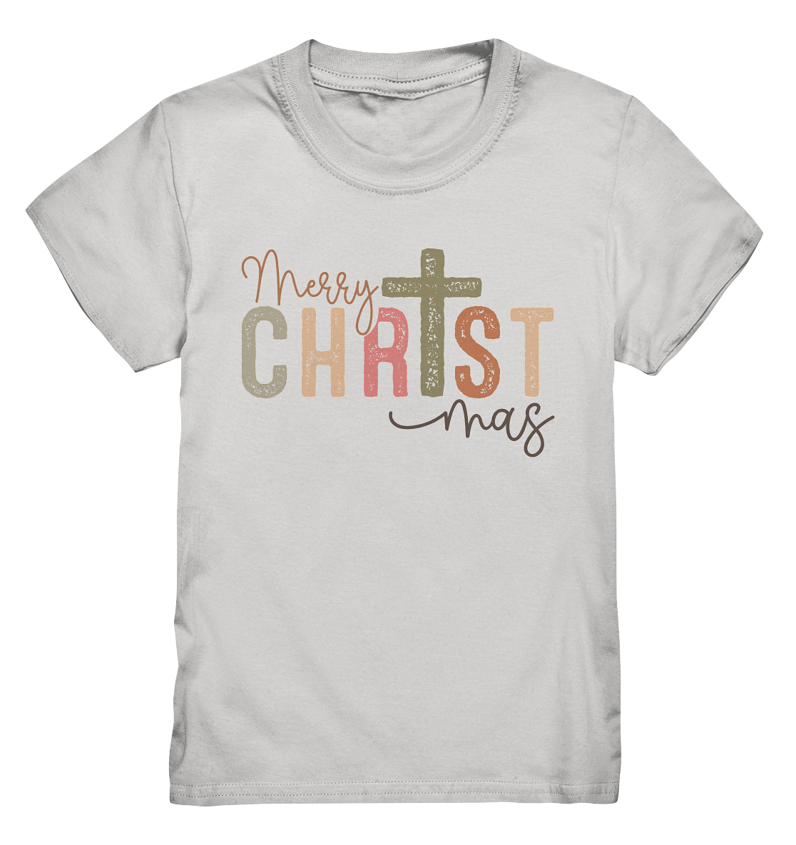 Merry CHRISTmas – Christ in the Center - Kids Premium Shirt