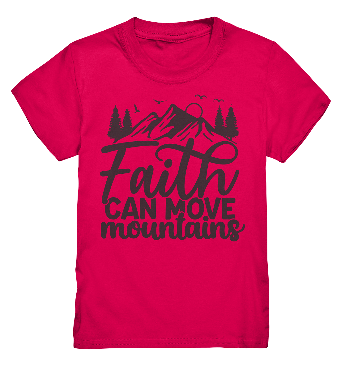 Faith Moves Mountains - Kids Premium Shirt