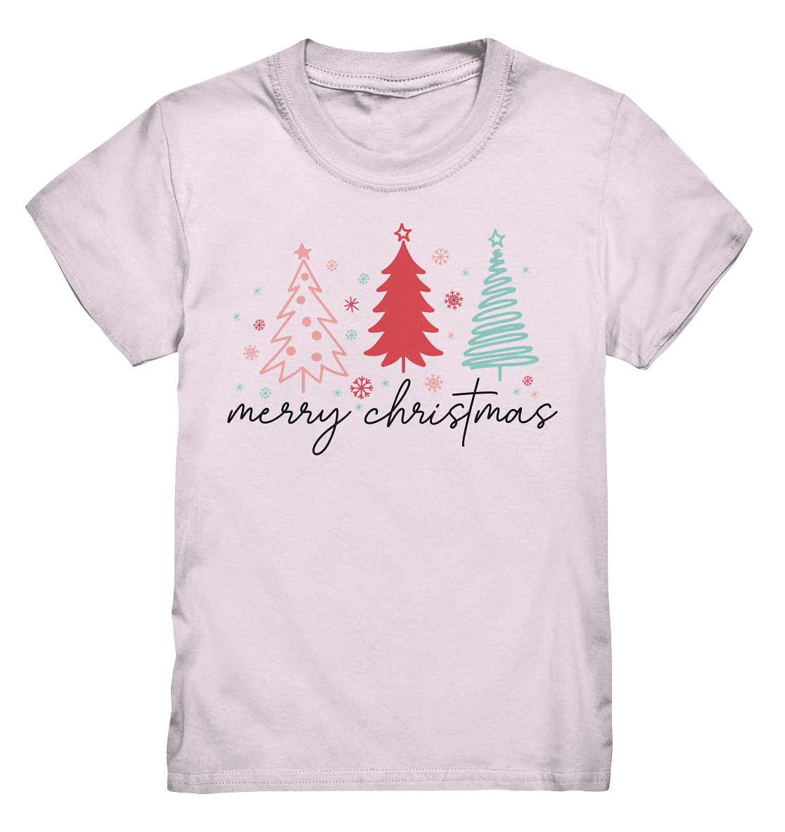 Elegant Christmas Greetings - Kids Premium Shirt