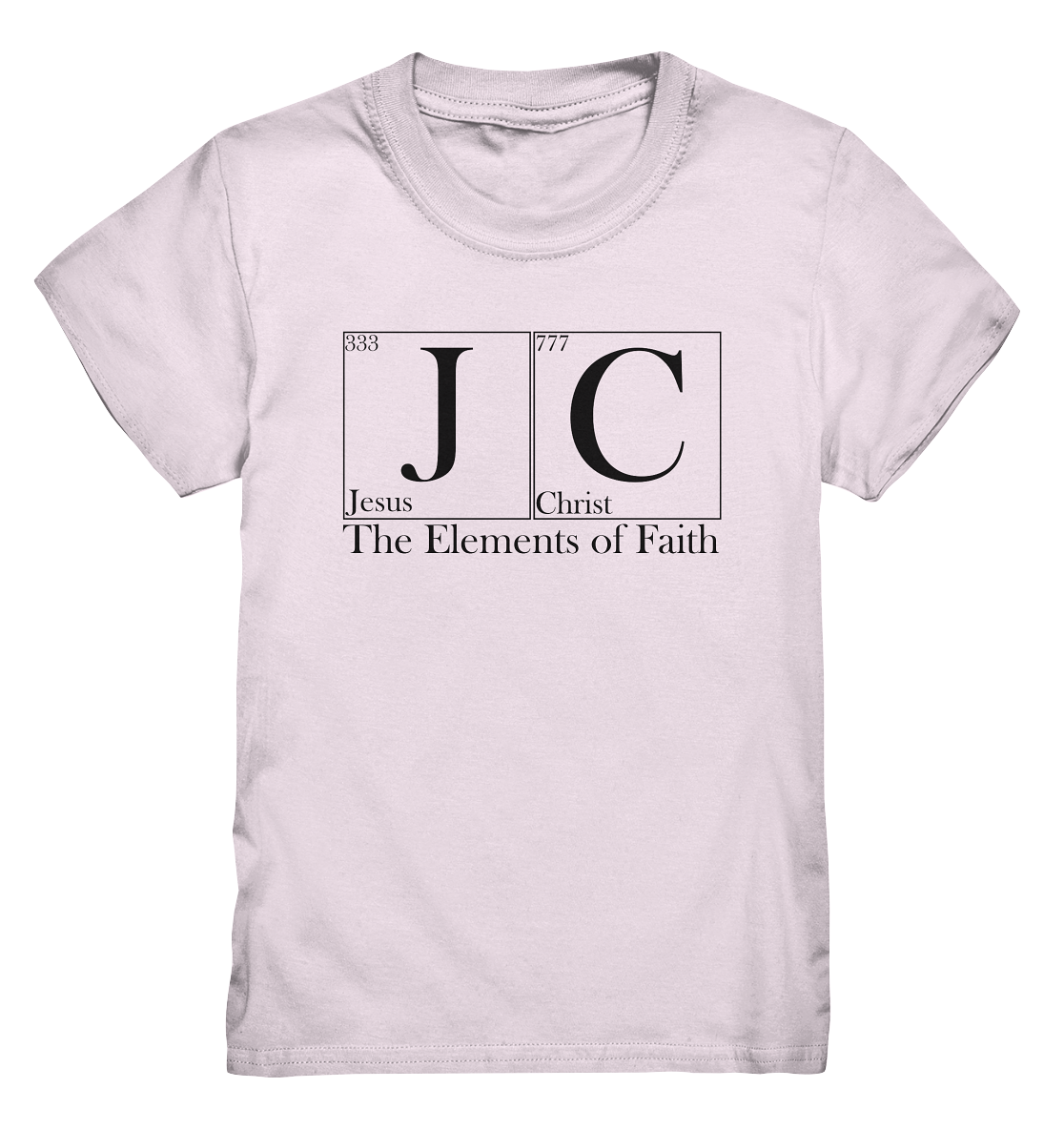 JC – The Elements of Faith - Kids Premium Shirt