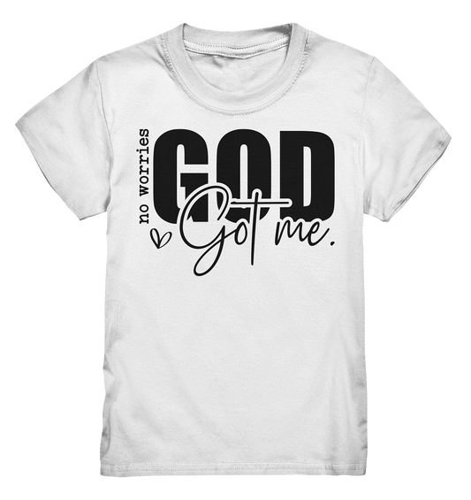 No worries, God holds me tight - Kids Premium Shirt