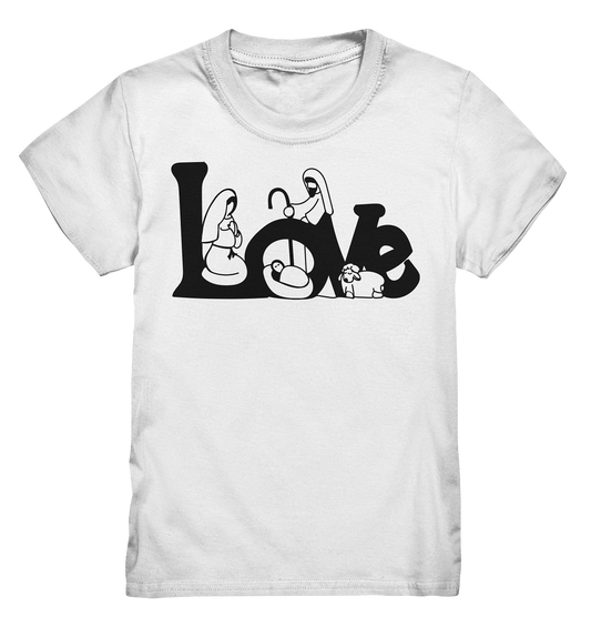 The love we experience at Christmas - Kids Premium Shirt