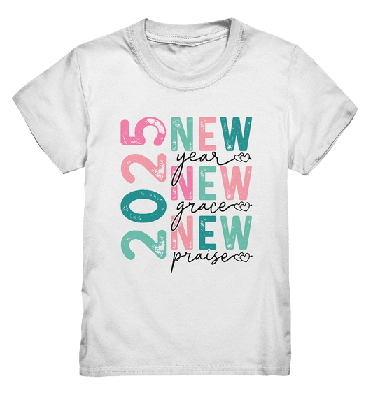 2025 - New Year, New Grace, New Praise - Kids Premium Shirt