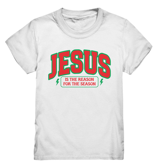 Jesus – Der Grund für die Weihnachtszeit (RG) - Kids Premium Shirt