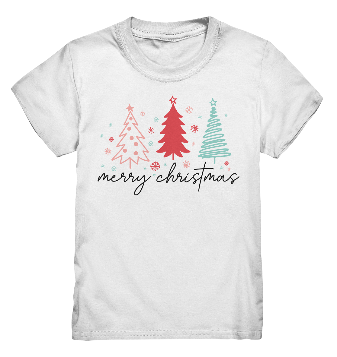 Elegant Christmas Greetings - Kids Premium Shirt