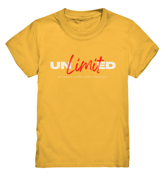 Unlimited Possibilities "Unlimited" - Kids Premium Shirt