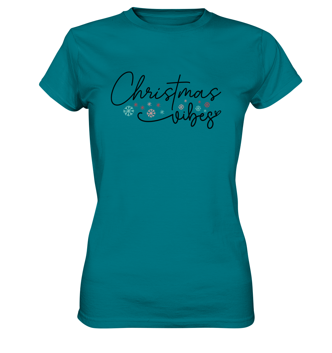 Festive Christmas Vibes - Ladies Premium Shirt