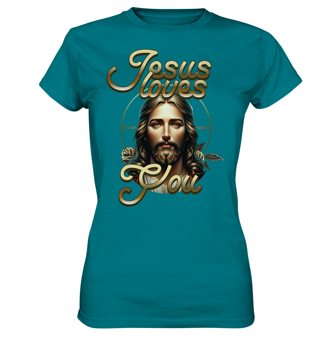 Jesus Loves You - Ladies Premium Shirt