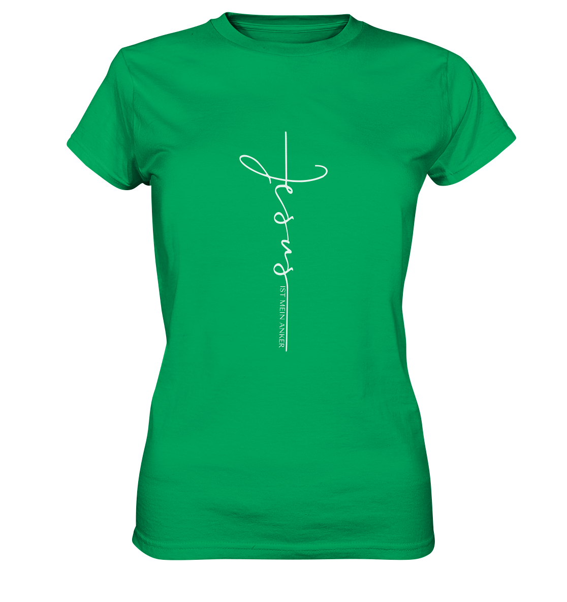 Jesus ist mein Anker - Ladies Premium Shirt