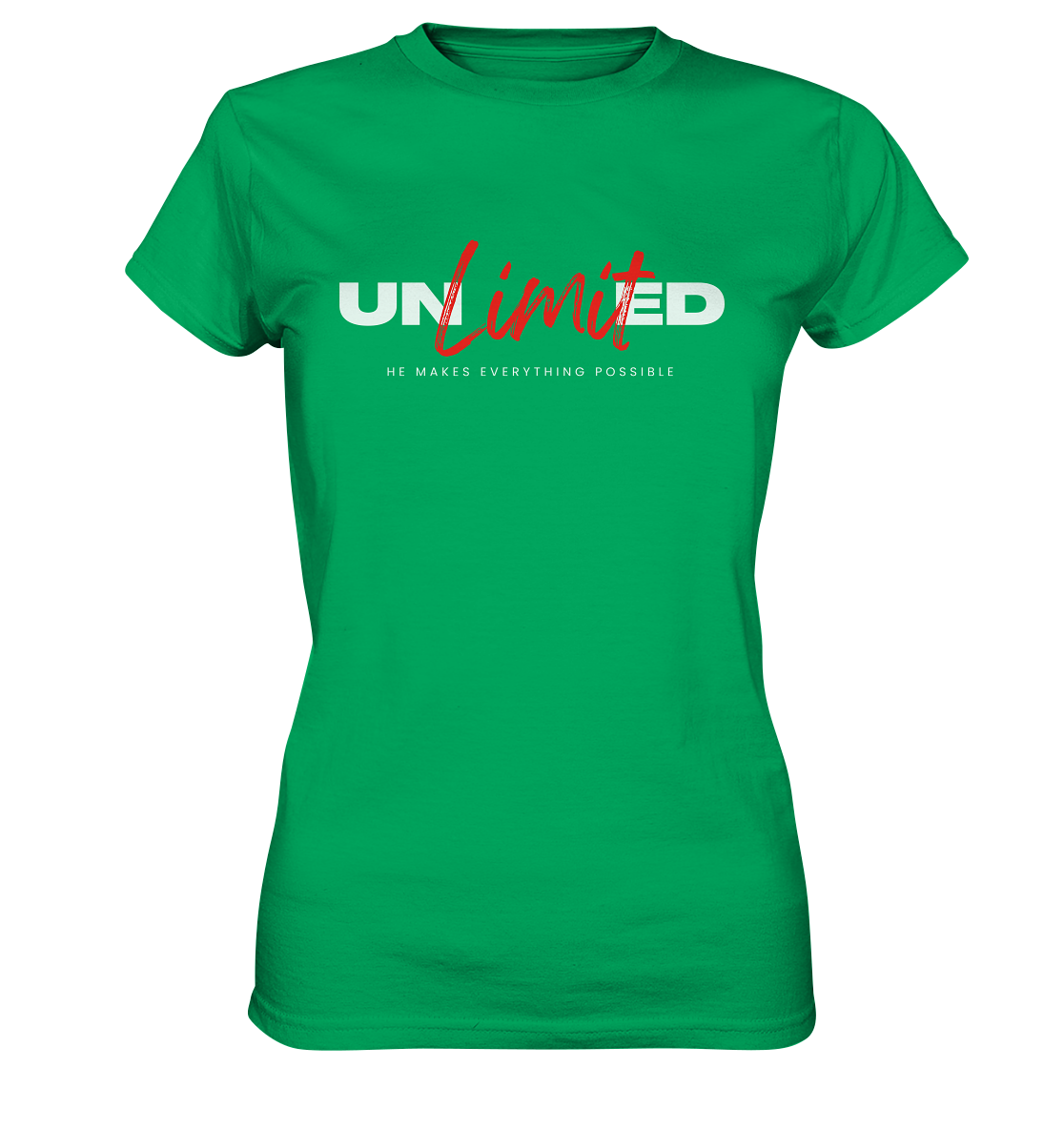 Unbegrenzte Möglichkeiten "Unlimited" - Ladies Premium Shirt